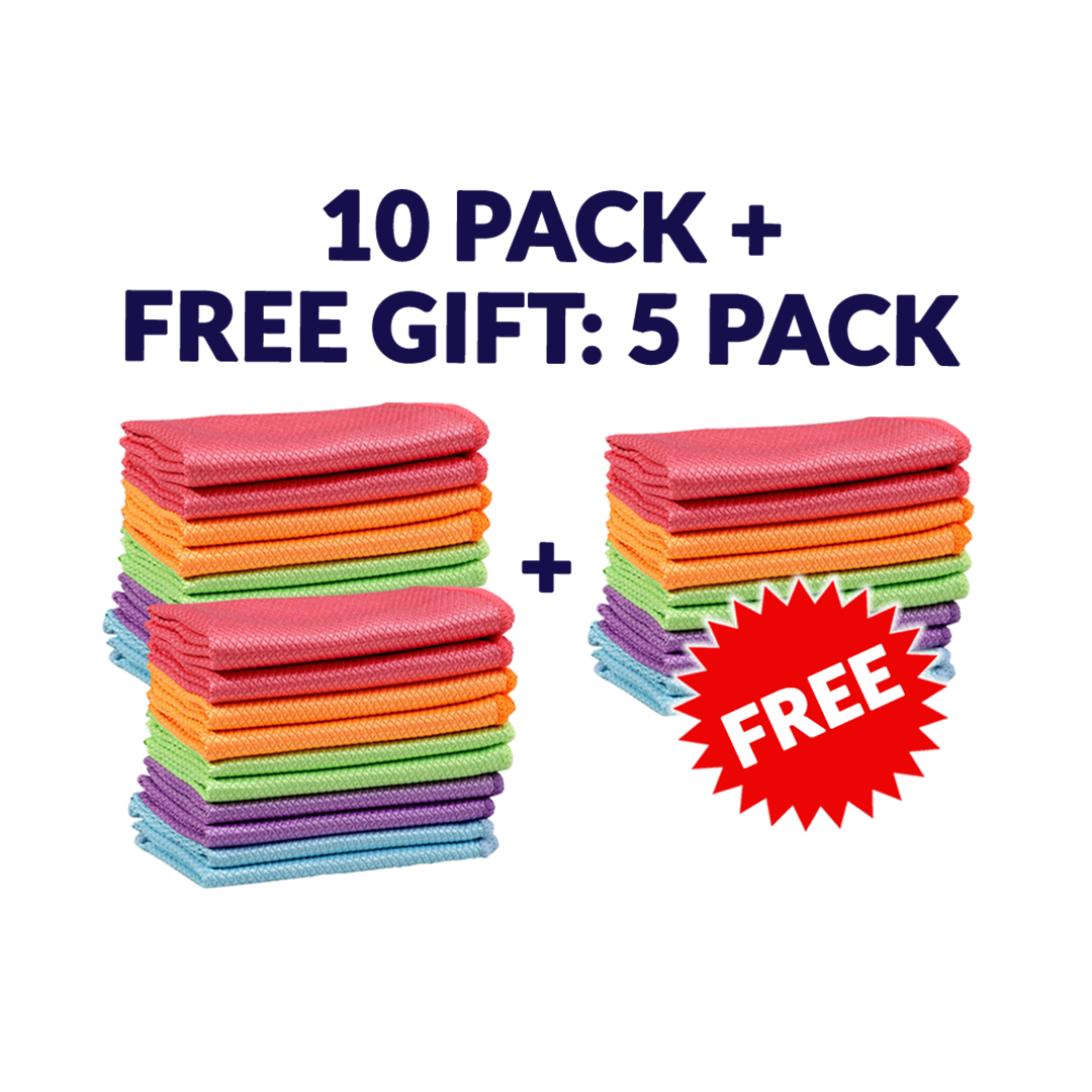 Microfiber Cleaning Cloth Set