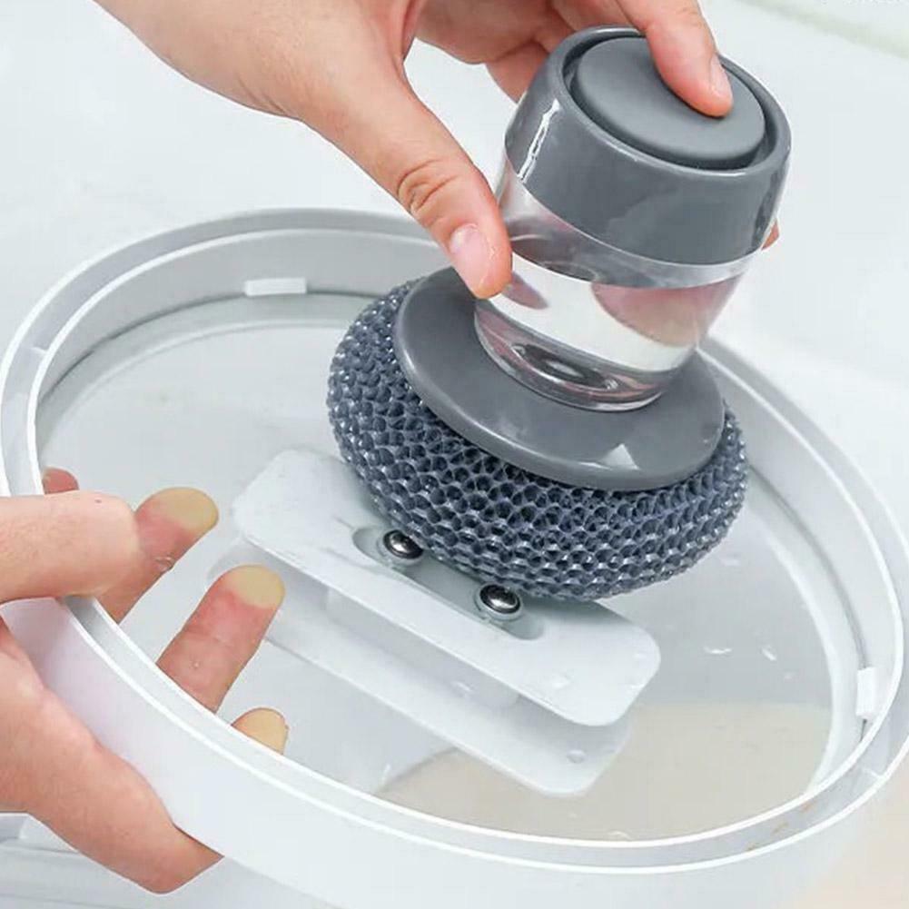 2 in 1 Soap Storage & Brush