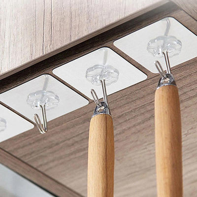 Hanging Hooks For Kitchen, Super Adhesive Hooks