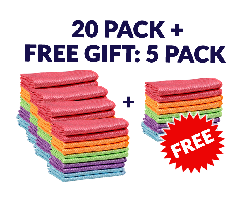 Microwave Cleaning Cloth Bundle
