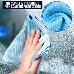 NanoScale™ Streak & Smear Free Miracle Cleaning Cloths - Reusable
