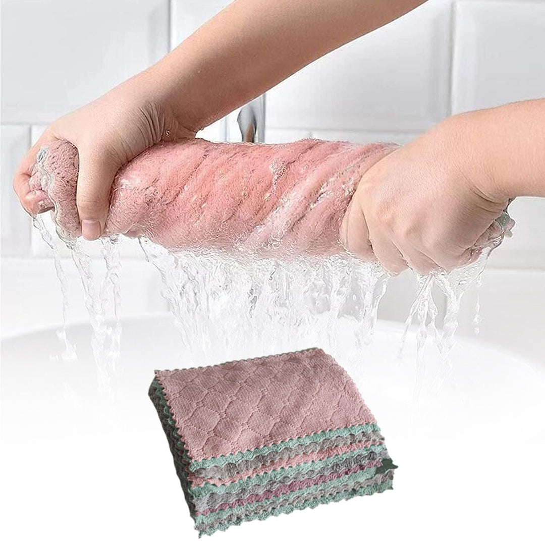 Towel Kitchen Super Soft Strong Water Absorbent Microfiber Towel