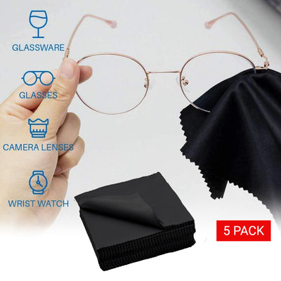 Custom Eyeglass Promotional Cleaning Cloth - 6.29 x 5.5
