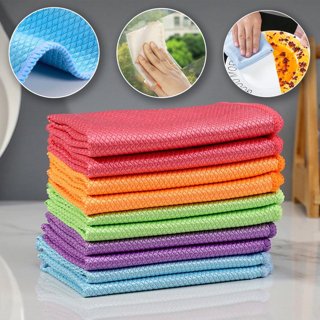 Wholesale Durable Microfiber Cleaning Cloth, Dish Cloth, Tea Towel