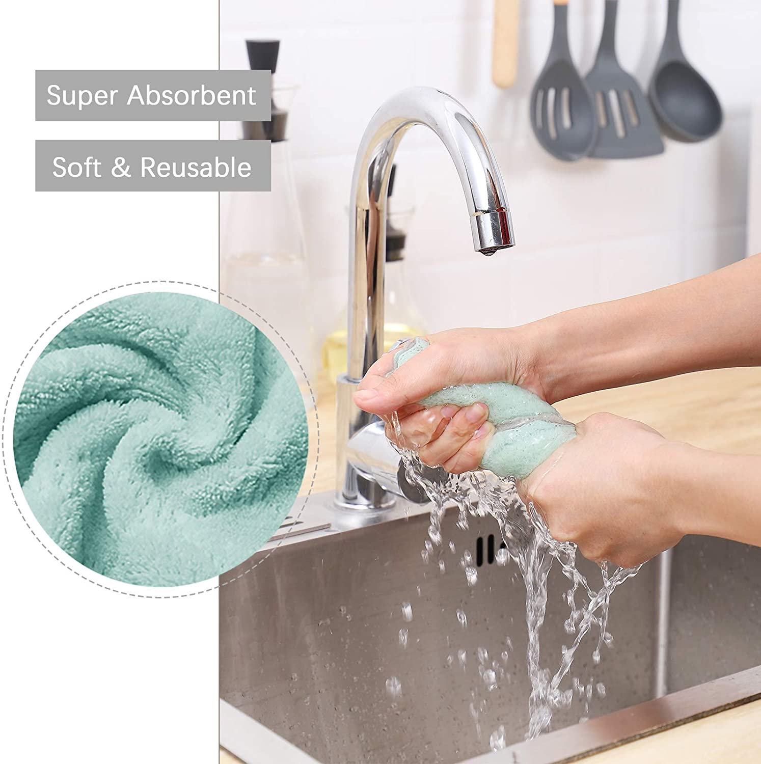 Kitchen Cleaning Towels, EasyDry™ Soft Cleaning Towels