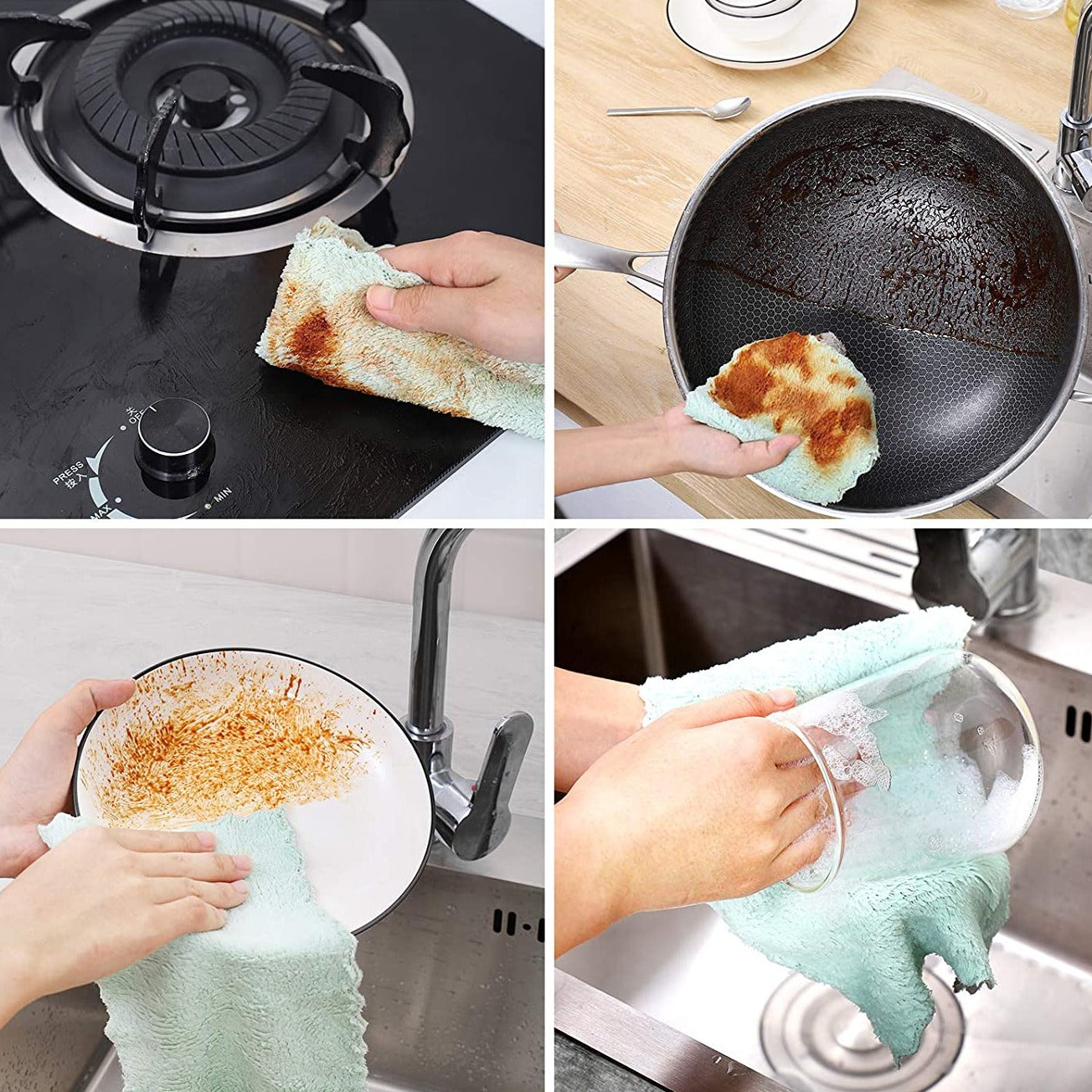 Cleaning Kitchen Towels