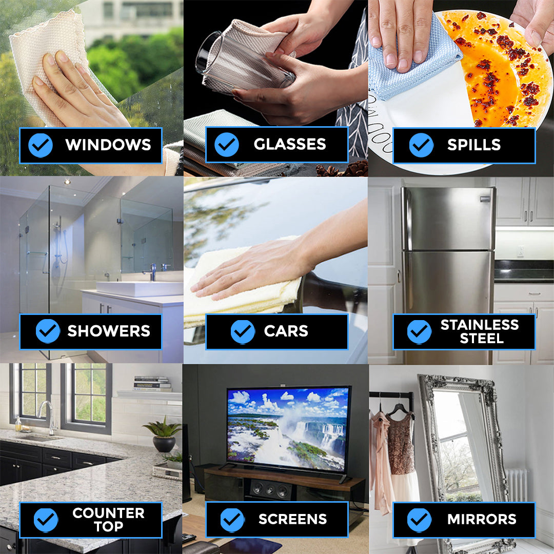Best Cleaning Cloths For Kitchen, NanoScale™
